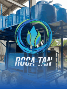 Soluciones para el medio ambiente y reúso de aguas residuales PTAR ROCATAN TECNOLOGIA PATENTADA